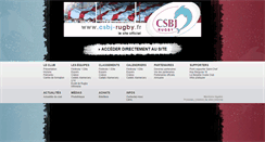 Desktop Screenshot of csbj-rugby.fr